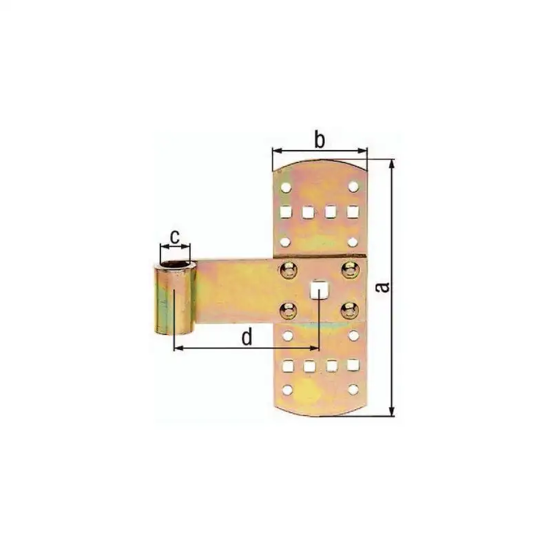 GAH Kreuzband Breite 50 mm Länge 140 x 50 mm Stärke 2 mm ( 3000200277 )