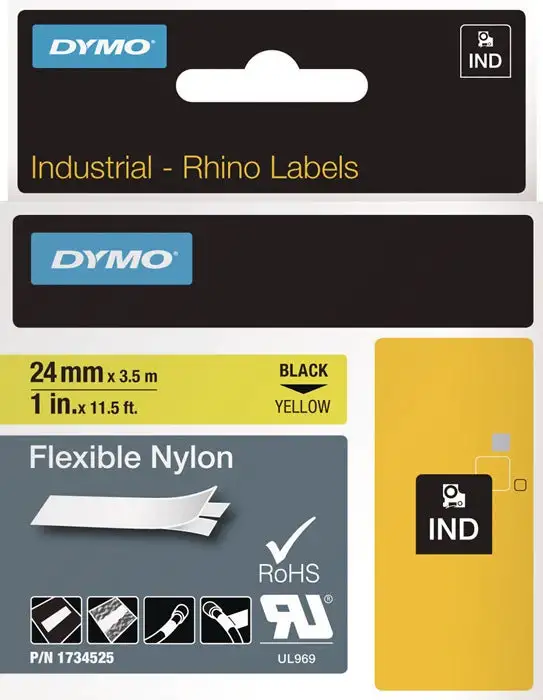 DYMO Schriftband Bandbreite 24 mm Bandlänge 3,5 m ( 9000484107 )
