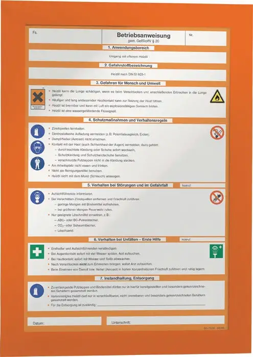 DURABLE Magnetrahmen DIN A4 orange ( 9000492412 )