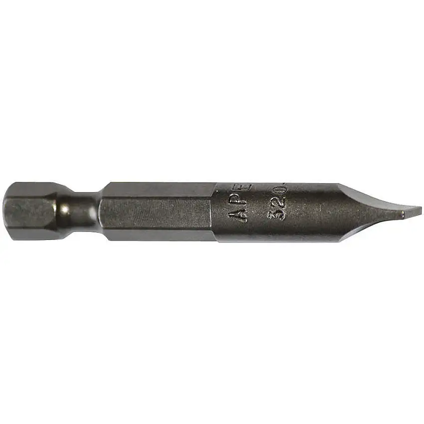 APEX-TOOLS  320-1X-5PK Power Bit 4F-5R Schlitz 1/4 Schaft