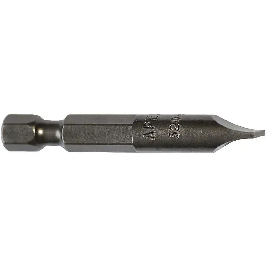 APEX-TOOLS  320-2X-5PK Power Bit 5F-6R Schlitz 1/4 Schaft