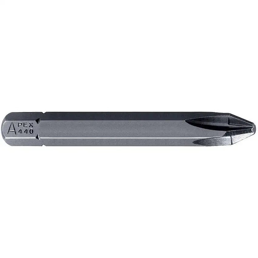 APEX-TOOLS  440-22X Phillips-Einsatzbit Nr. 2, 2 Zoll Länge