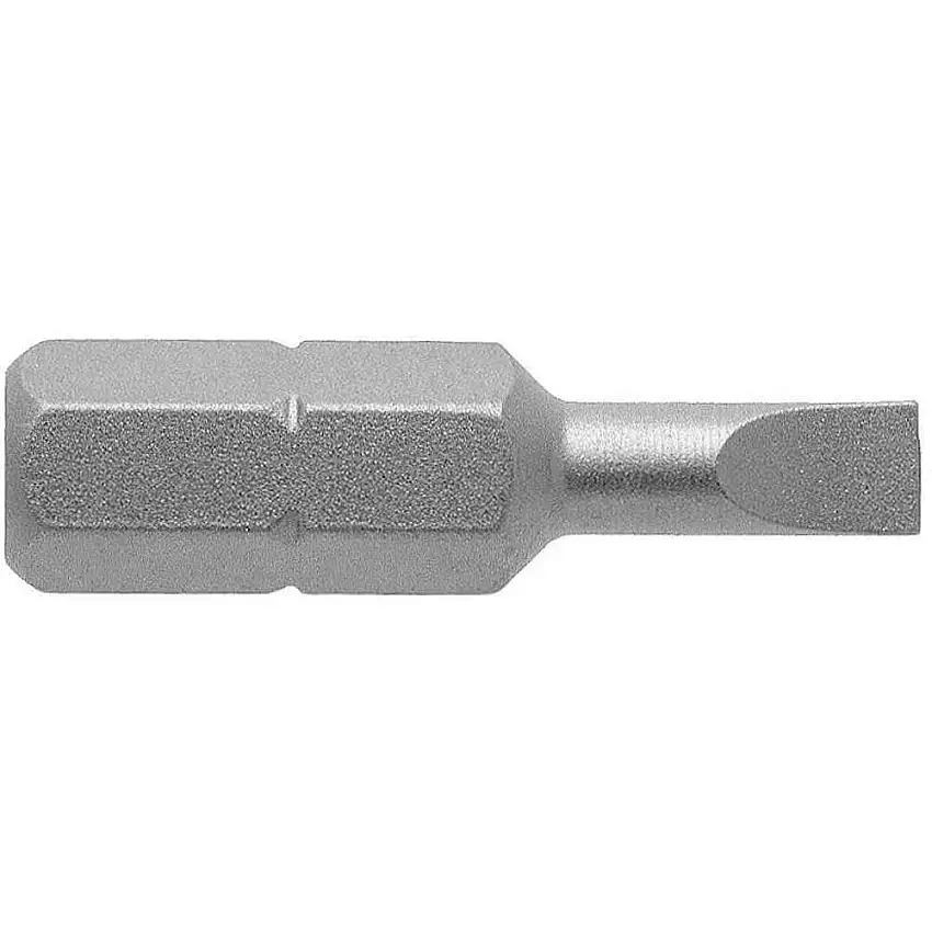 APEX-TOOLS  445-0X Schlitzeinsatz-Bit 1 Zoll Länge 1/4 Zoll