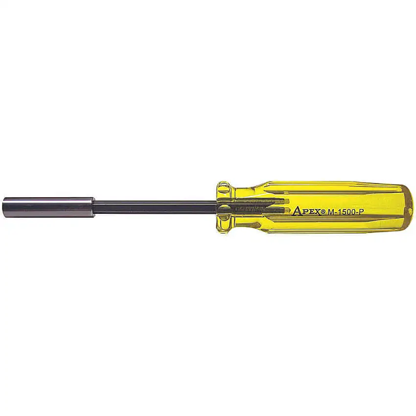 APEX-TOOLS M-1500-P Handschraubendreher 1/4 Sechskant 4 3/8 Zoll 8 1/2 Zoll Länge