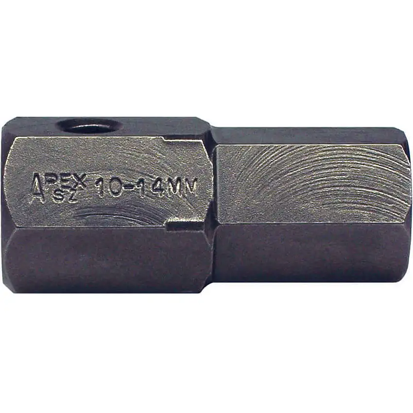 APEX-TOOLS SZ-10-14MM Einsatzbit Sechskant 5/8 Zoll Schaft 7/8 Zoll Länge