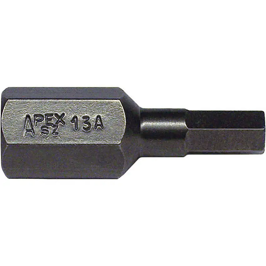 APEX-TOOLS SZ-13-A Einsatzbit Sechskant 7/16 Zoll Schaft 7/8 Zoll Länge