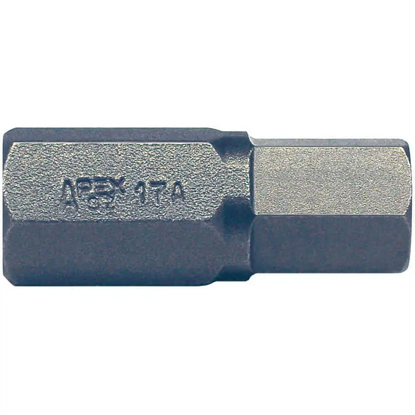 APEX-TOOLS SZ-17-A Einsatzbit Sechskant 7/16 Zoll Schaft 7/8 Zoll Länge