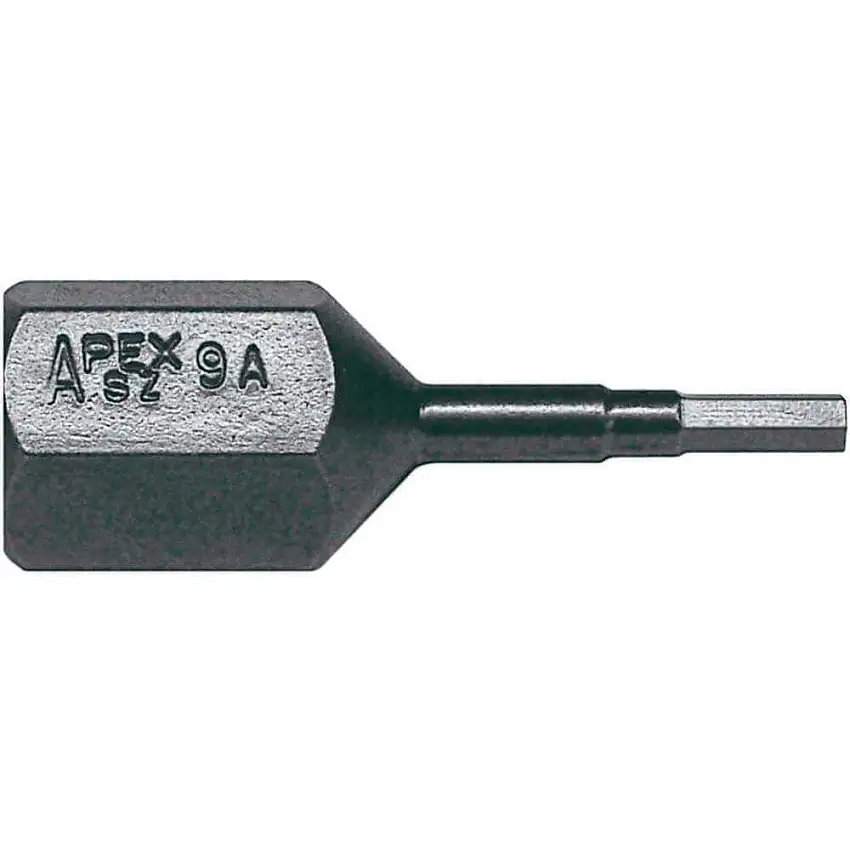 APEX-TOOLS SZ-9-A Einsatzbit Sechskant 7/16 Zoll Schaft 7/8 Zoll Länge