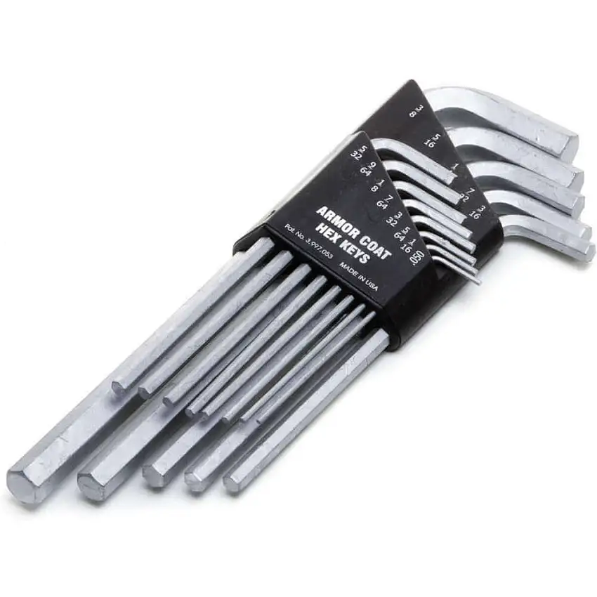 ARMOR COAT UST260660 Sechskantschlüsselsatz 0.050 - 3/8 Zoll L-förmig lang