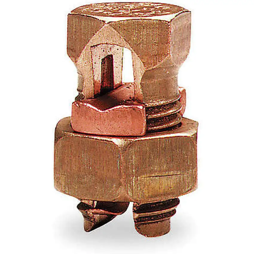 BLACKBURN (T&B) 10H Split Bolt Connector, 4 bis 1/0 AWG Leiter, H Hochfester Typ, Bronzelegierung