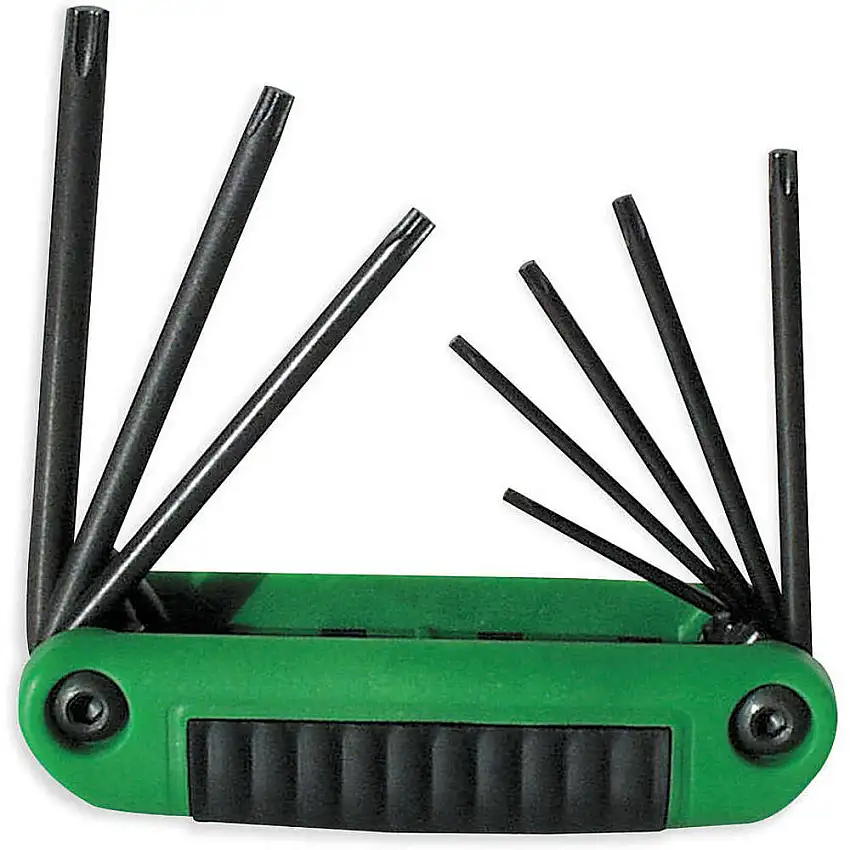 EKLIND 25581 Torx-Schlüsselsatz T8 - T40, klappbar, ergonomisch