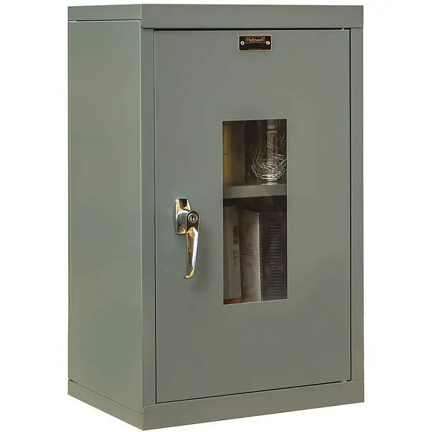 HALLOWELL 405-1626SVA-HG Wandmontierter Lagerschrank 26 x 16 x 12 Grau