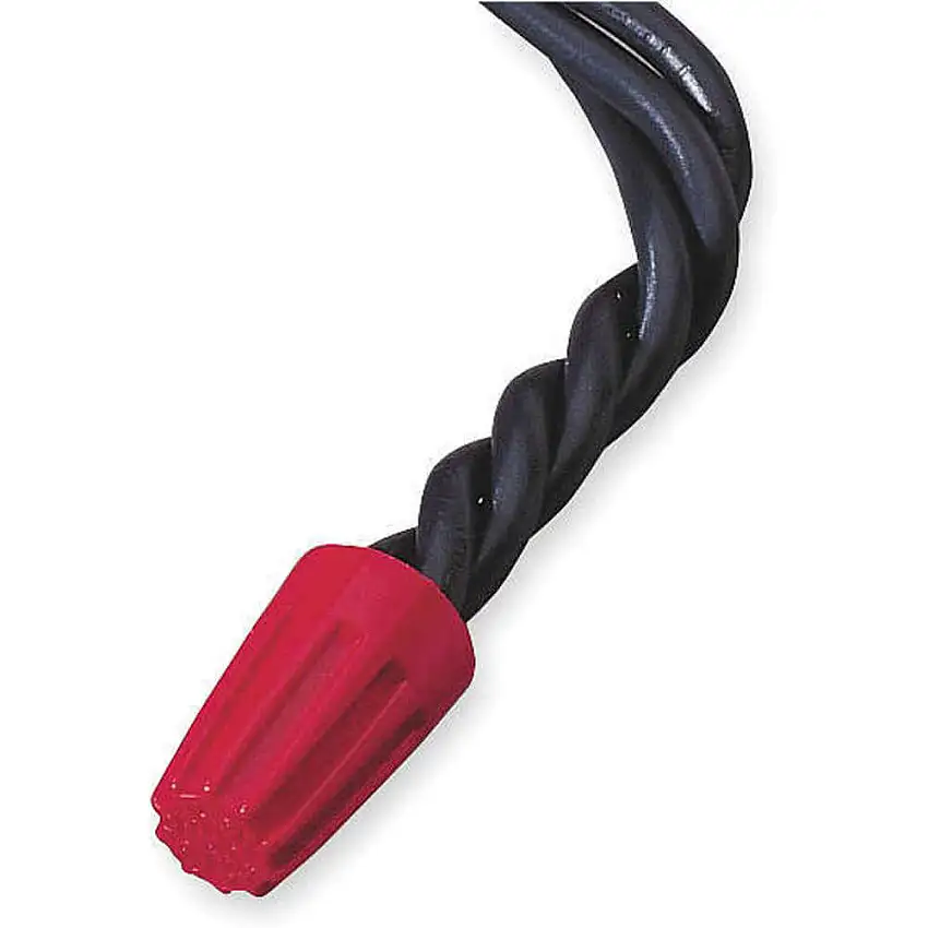 IDEAL 30-076J Drahtverbindermutter 76b Rot