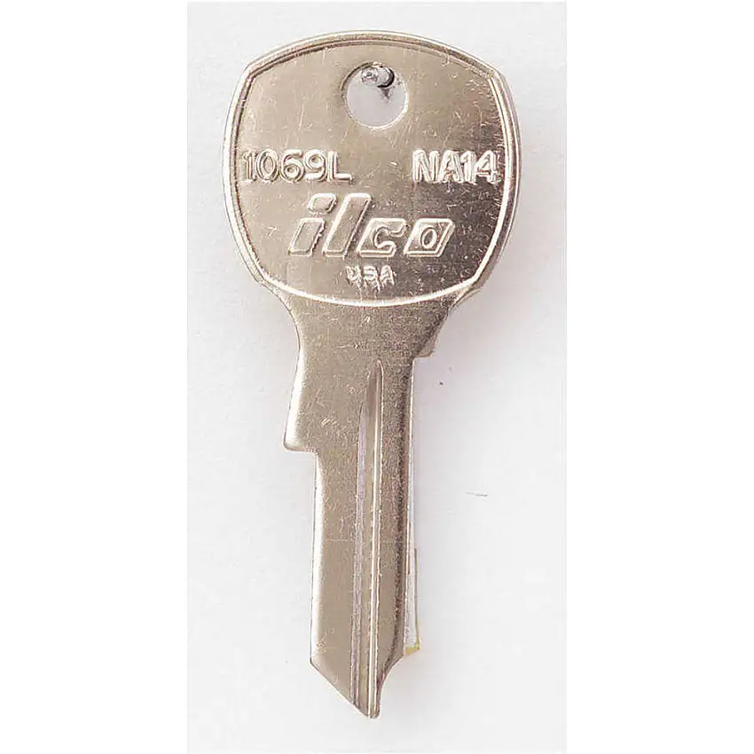 KABA ILCO 1069L-NA14 Schlüsselrohling Messing Typ Na14 4 Stift