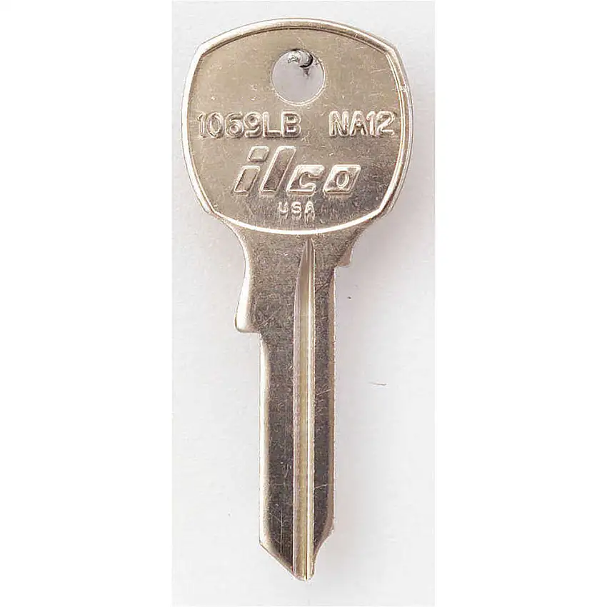 KABA ILCO 1069LB-NA12 Schlüsselrohling Messing Typ Na12 5 Stift