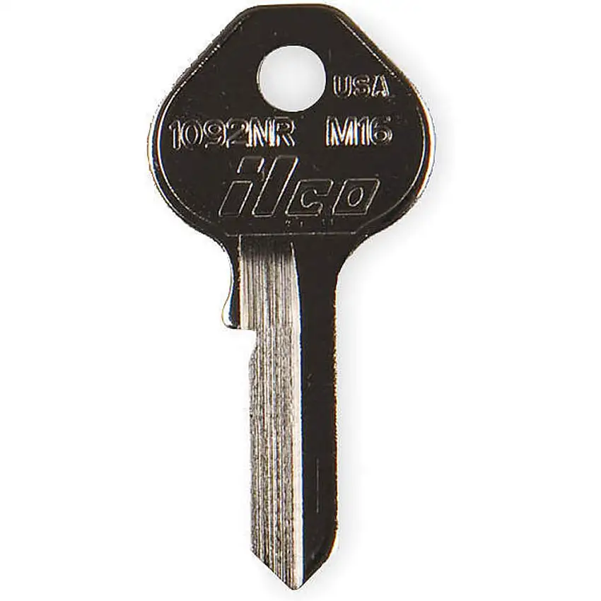 KABA ILCO 1092NR-M16 Schlüsselrohling Messing Master Vorhängeschloss