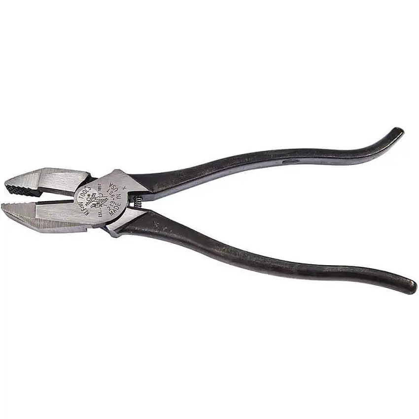 KLEIN TOOLS 213-9ST 70310-2 Linienrichterzange für Eisenarbeiter, 9-1/4 Zoll Länge