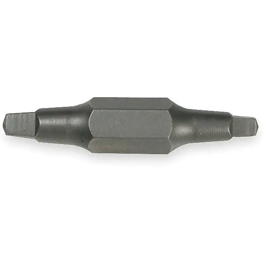 KLEIN TOOLS  32484 32484-0 Schraubendreher-Bit-Set, #1/#2 Vierkant