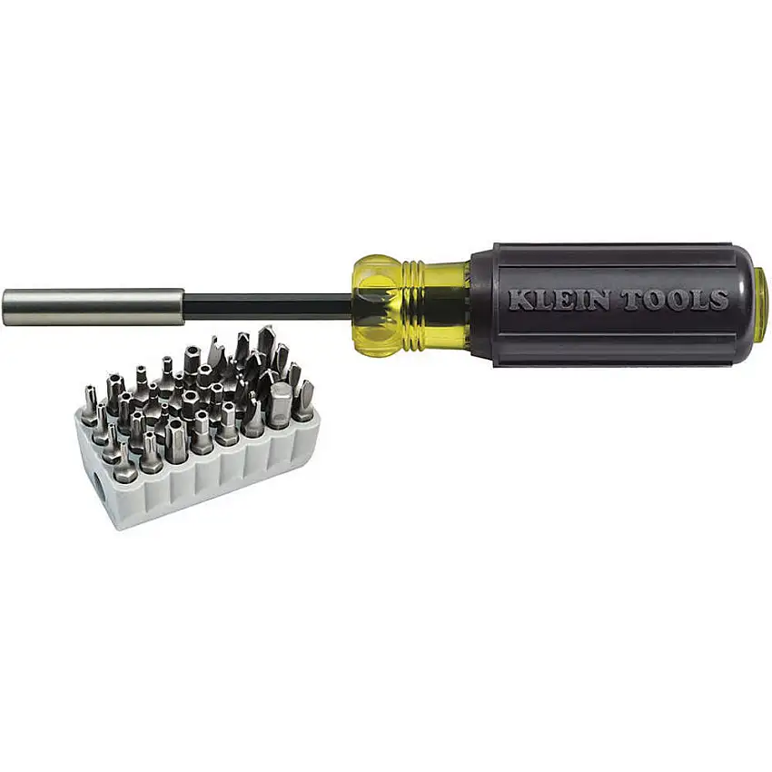 KLEIN TOOLS 32510 32510-6 Schraubendrehersatz, manipulationssicher, 32-teilig