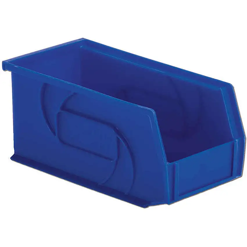 LEWISBINS PB105-5 Blauer Hänge- und Stapelbehälter, 10-7/8 Zoll Länge, Blau