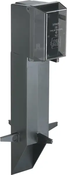 ARLINGTON INDUSTRIES  GPD19B GFCI-Gerätehalterung, mit integrierter Abdeckung, 19.5 x 6.269 Zoll, Kunststoff