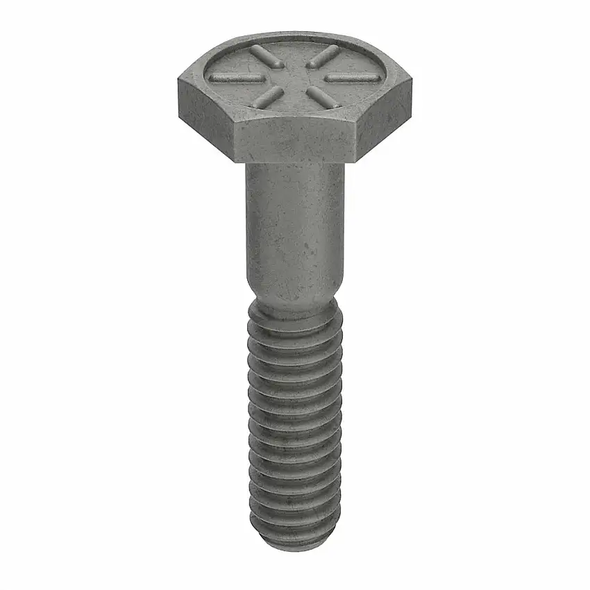 ARMOR COAT UST235732 Sechskantschraube, 1/4 Zoll - 20 Gewindegröße, Stahl, 1 Zoll Länge, 5/32 Zoll Kopfhöhe, Gr. 8, Panzerbeschichtung