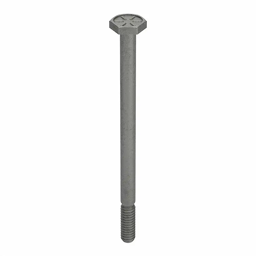 ARMOR COAT UST235740 Sechskantschraube, 1/4 Zoll - 20 Gewindegröße, Stahl, 4 Zoll Länge, 5/32 Zoll Kopfhöhe, Gr. 8, Panzerbeschichtung