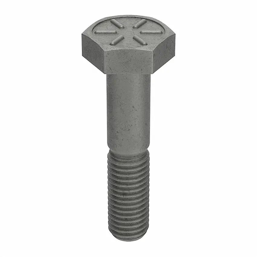 ARMOR COAT  UST235819 Sechskantschraube, 1/2 Zoll - 13 Gewindegröße, Stahl, 2 3/4 Zoll Länge, 5/16 Zoll Kopfhöhe, Gr. 8, Panzerbeschichtung