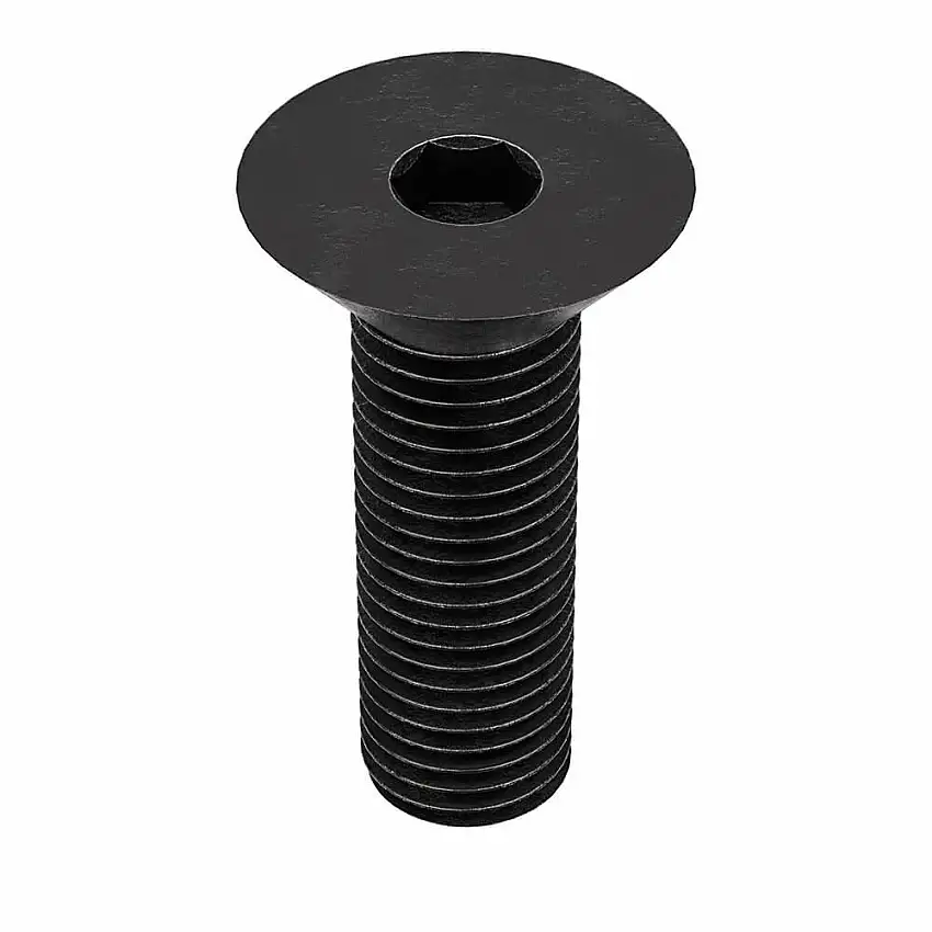 EARNEST  102530G Innensechskantschraube, 7/8 Zoll - 9 Gewindegröße, flach, 3 Zoll lang, 0.468 Zoll Kopfhöhe, Stahl