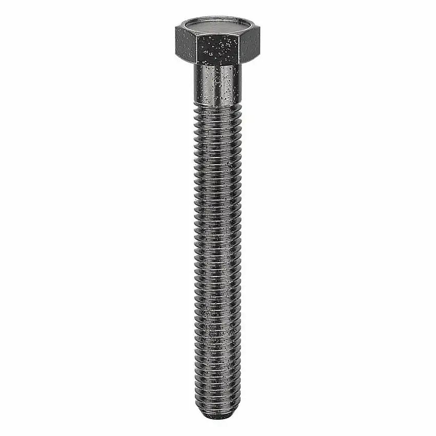 EARNEST 264018G Sechskant-Schraube, Gewindegröße 1/2 Zoll - 6 Fuß, 4 Zoll Länge unter dem Kopf, Güteklasse A