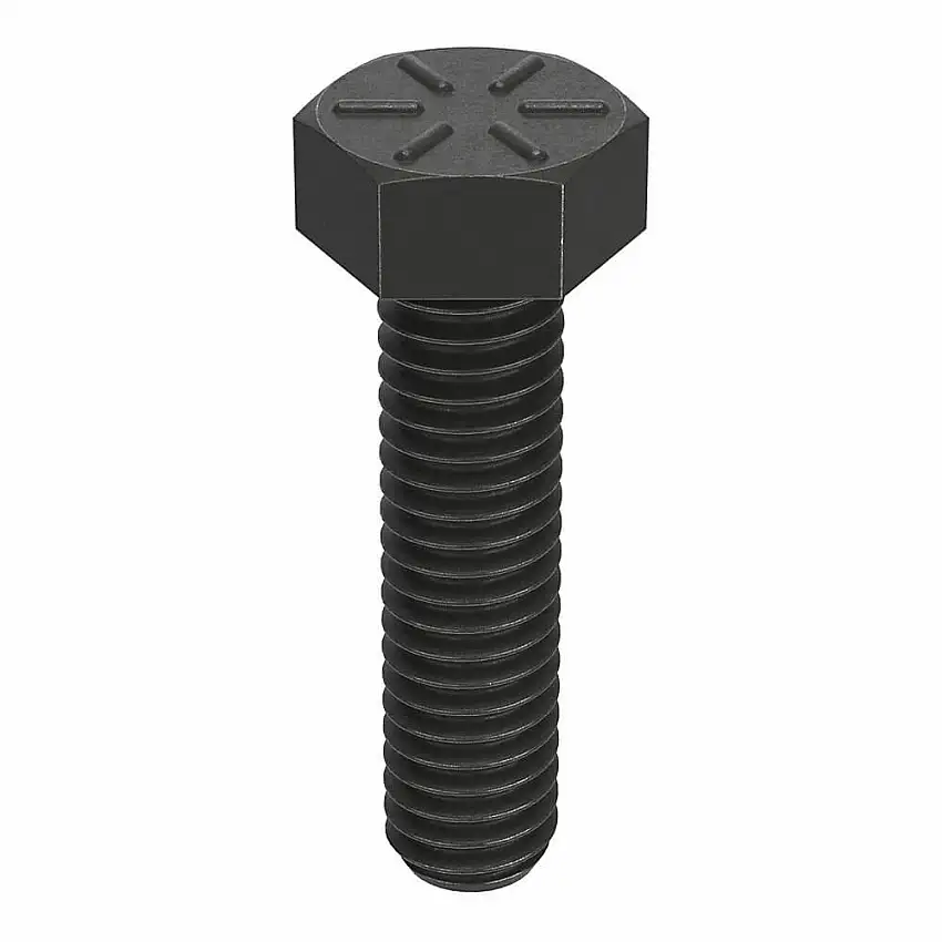 EARNEST U04110.025.0125 Gewindebolzen, 1/4 Zoll – 20 Gewindegröße, Stahl, 1 1/4 Zoll Länge, 7/16 Zoll Kopfbreite, 150000 psi TS