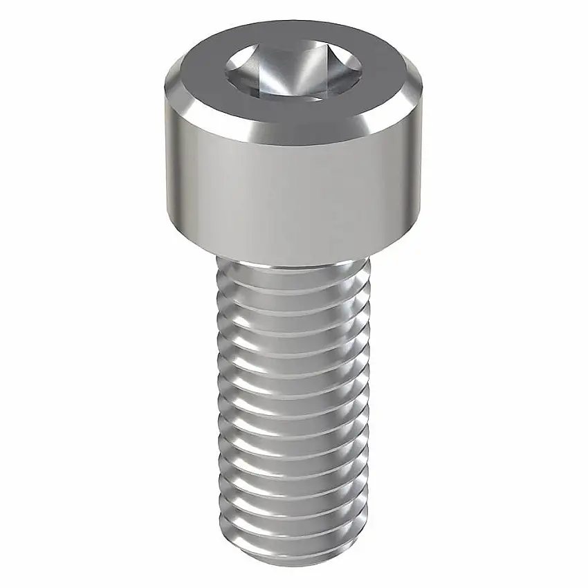 FOREVERBOLT  FB3MSHCAPS812520P10 Metrische Innensechskantschraube, Gewindegröße M8x1.25, Innensechskant, 20 mm Länge.