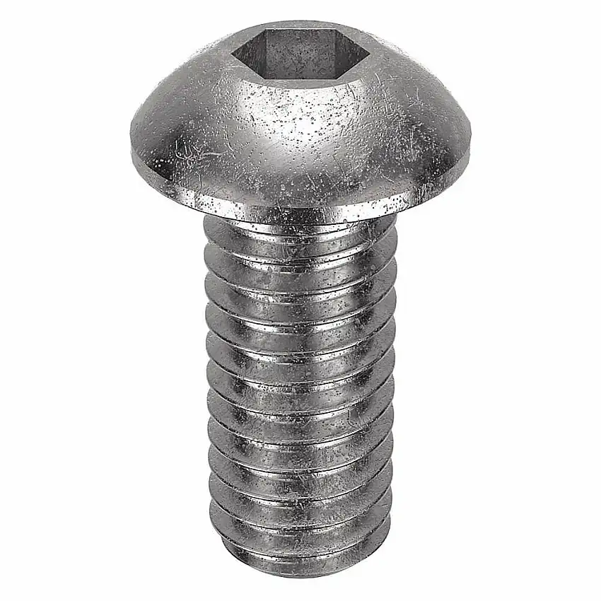 FOREVERBOLT FBBHSCAPS5161834P25 Innensechskantschraube, Gewindegröße 5/16 Zoll - 18, Knopf, 3/4 Zoll lang, 0.312 Zoll Kopfhöhe.