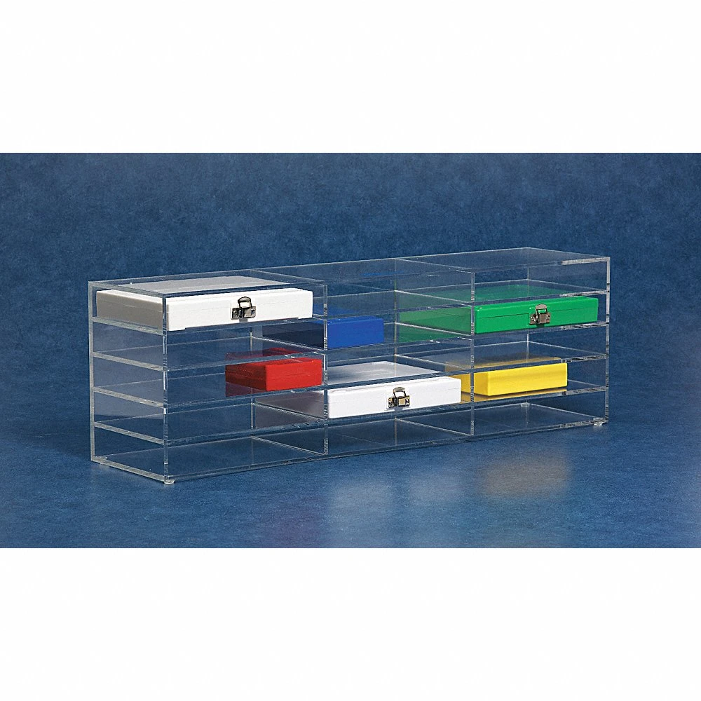 HEATHROW SCIENTIFIC HS159890B Lagergestell für Mikroskop-Objektträgerboxen