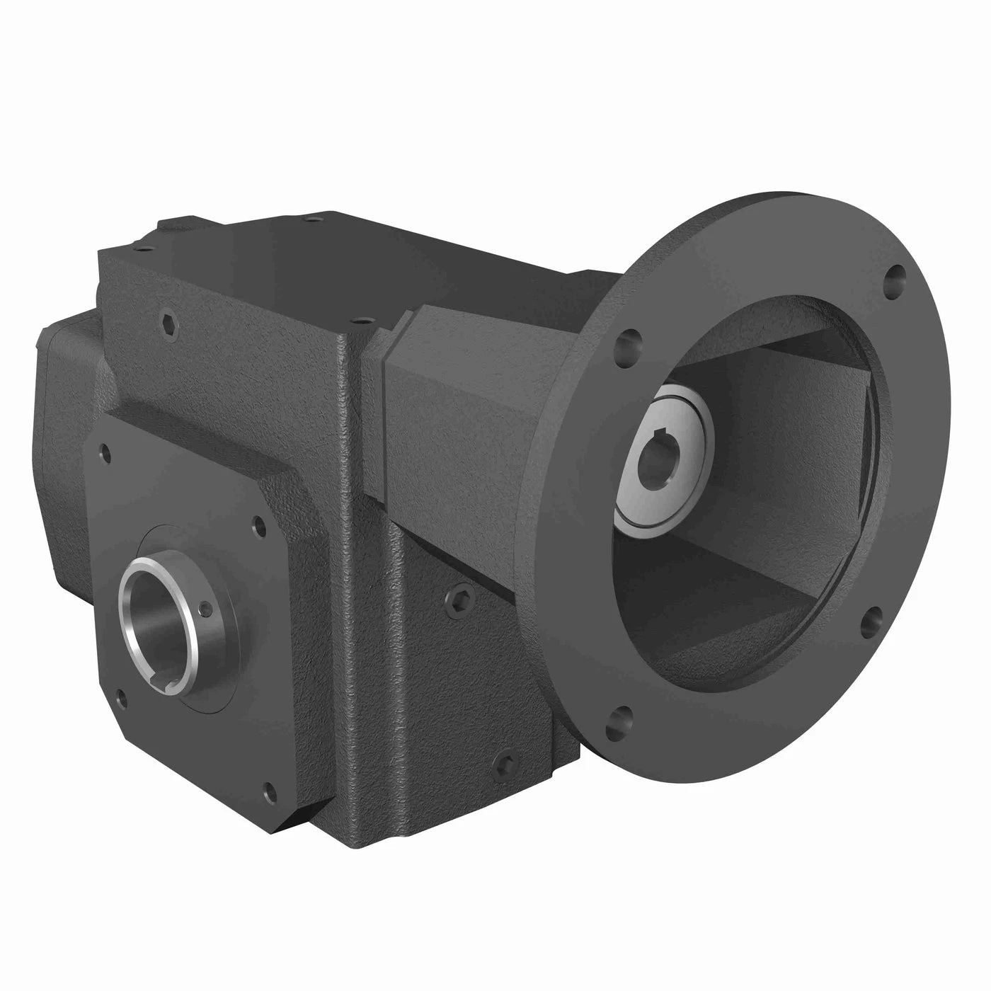 HUB CITY 0250-56610 Helical Hypoid Reducer, 2.97 PS, 0.876 Zoll ID, 1.250 Zoll OD, Gusseisen