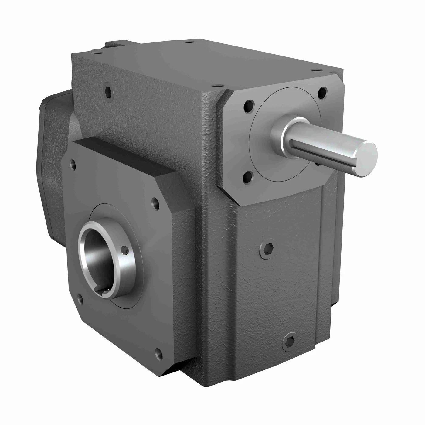 HUB CITY 0250-56761 Helical Hypoid Reducer, 4.23 PS, 0.749 Zoll ID, 1.125 Zoll OD, Gusseisen