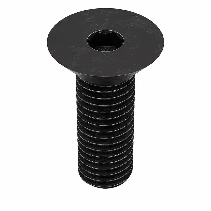 KERR LAKESIDE 62C125KFC Innensechskantschraube, Gewindegröße 5/8 Zoll - 11, flach, 1 1/4 Zoll lang, Kopfhöhe 0.324 Zoll, Stahl