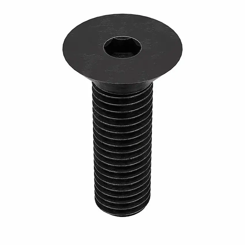 KERR LAKESIDE 62C150KFC Innensechskantschraube, Gewindegröße 5/8 Zoll - 11, flach, 1 1/2 Zoll lang, Kopfhöhe 0.324 Zoll, Stahl