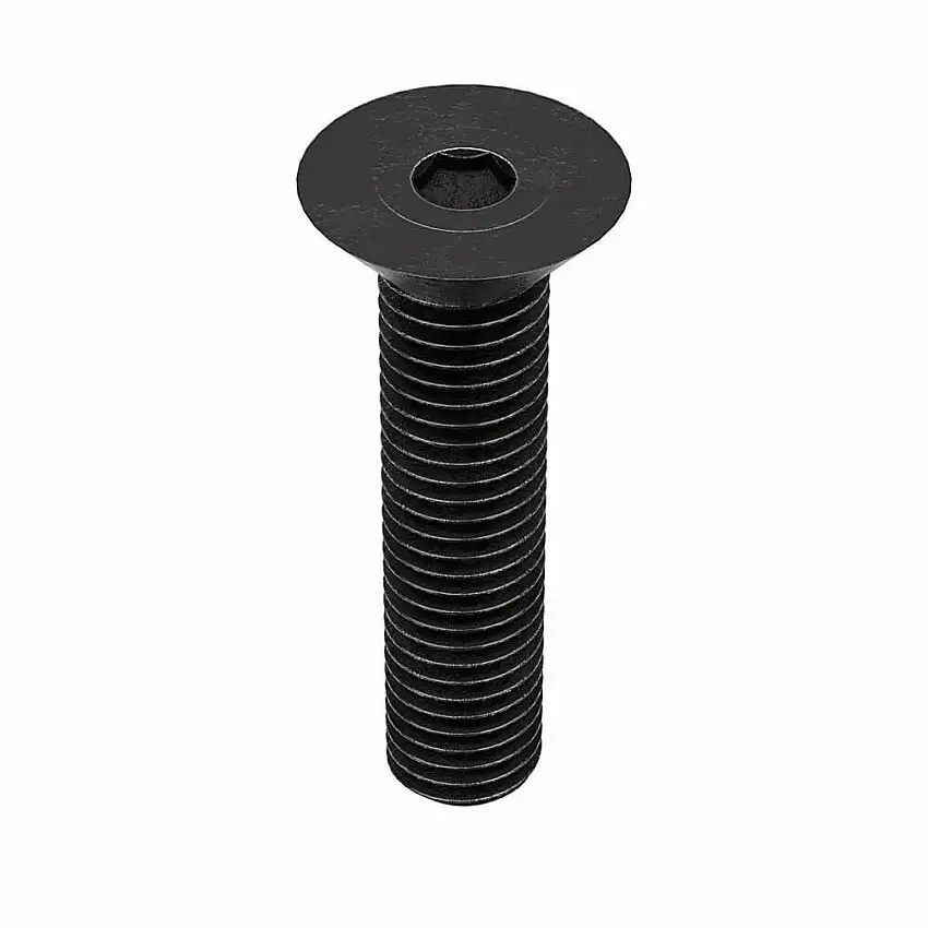 KERR LAKESIDE 62C225KFC Innensechskantschraube, Gewindegröße 5/8 Zoll - 11, flach, 2 1/4 Zoll lang, Kopfhöhe 0.324 Zoll, Stahl