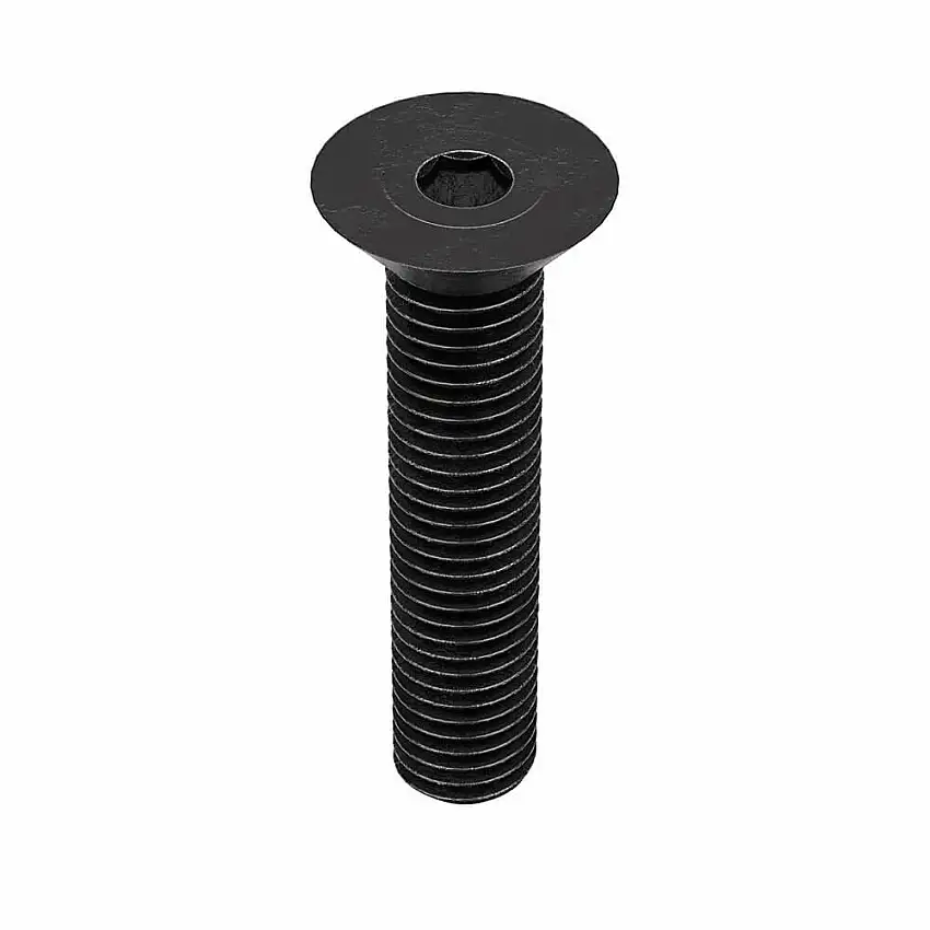 KERR LAKESIDE 62C250KFC Innensechskantschraube, Gewindegröße 5/8 Zoll - 11, flach, 2 1/2 Zoll lang, Kopfhöhe 0.324 Zoll, Stahl