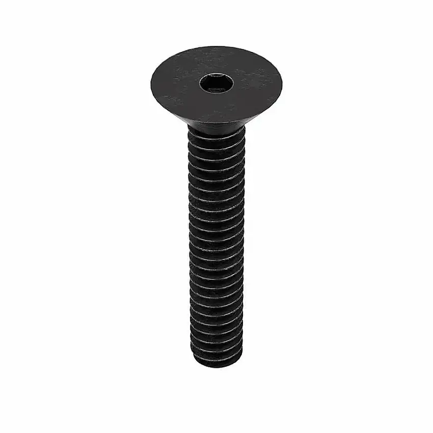 KERR LAKESIDE 6C75KFC Innensechskantschraube, Gewindegröße 6-32, flach, 3/4 Zoll lang, 0.097 Zoll Kopfhöhe, grob