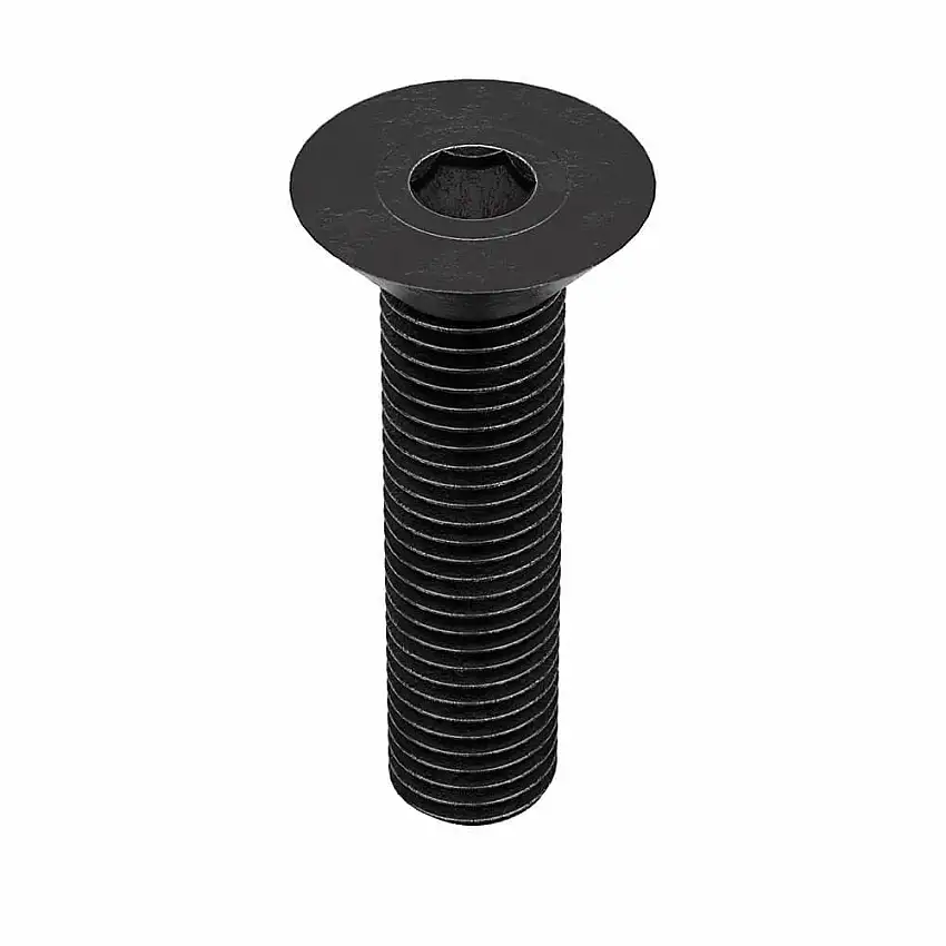 KERR LAKESIDE 75C250KFC Innensechskantschraube, Gewindegröße 3/4 Zoll - 10, flach, 2 1/2 Zoll lang, Kopfhöhe 0.396 Zoll, Stahl