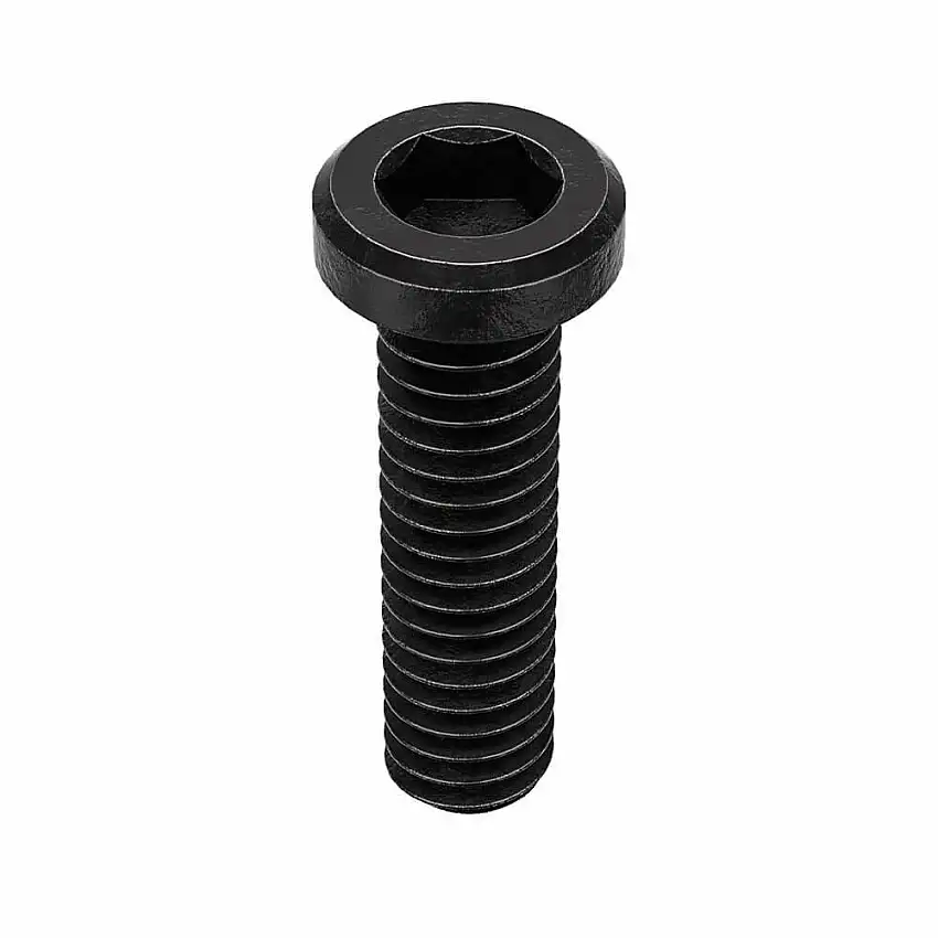 KERR LAKESIDE  8C62KCS Innensechskantschraube, Gewindegröße 8-32, Zylinder, 5/8 Zoll Länge, 0.164 Zoll Kopfhöhe, schwarz oxidiert, Stahl