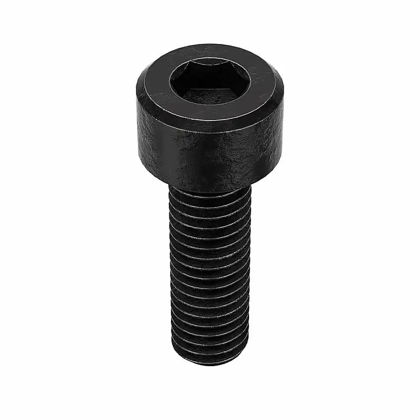 KERR LAKESIDE Metrische Innensechskantschraube M5C16KCS, Gewindegröße M5x0.8, Zylinder, 16 mm Länge, schwarz oxidiert, Stahl